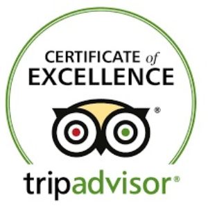 TripAdvisor Certificate of Excellence
